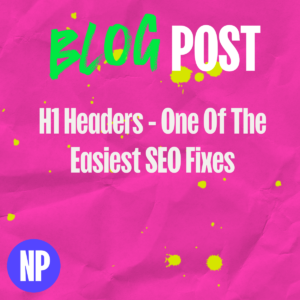 H1 headers - one of the easiest seo fixes