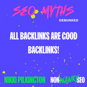 All backlinks are good backlinks!