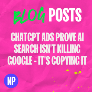Chatgpt ads prove ai search isn't killing google - it's copying it
