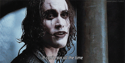 Google needs to chill out a bit, my head hurts It can't rain all the time gif