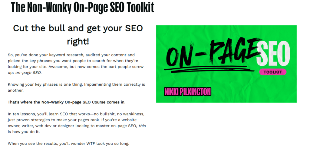 "gooroos" everywhere - here's why they're wrong Non-wanky seo toolkit