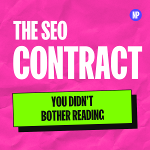 The seo contract you didn't bother reading The seo contract you didn't bother reading